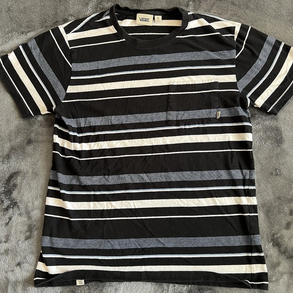 Vans Other - VANS Unisex Shirt Striped Short Sleeve T Shirt Tee Size Medium